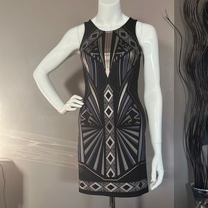 Mosaic pattern dress